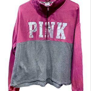 Pink Victoria’s Secret Pull Over Hoodie​